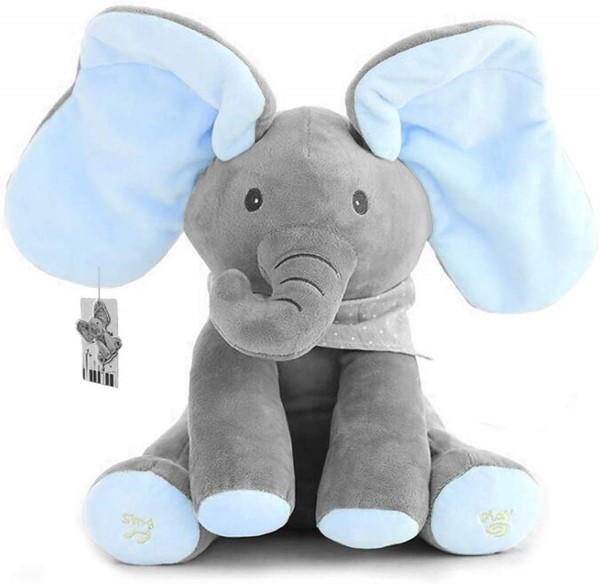 Elefante cantante FLAPSY - Peek A Boo